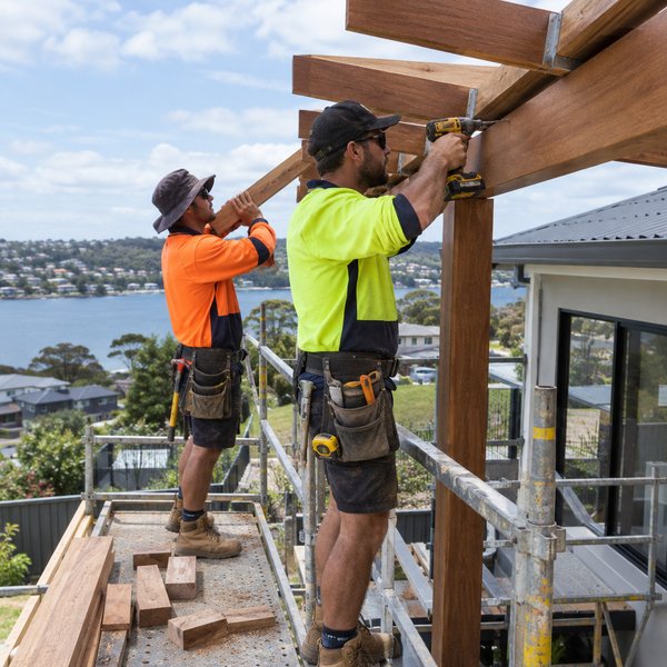 Pergolas & Outdoor Structures - Frame and Roof Installation in Lake Macquarie