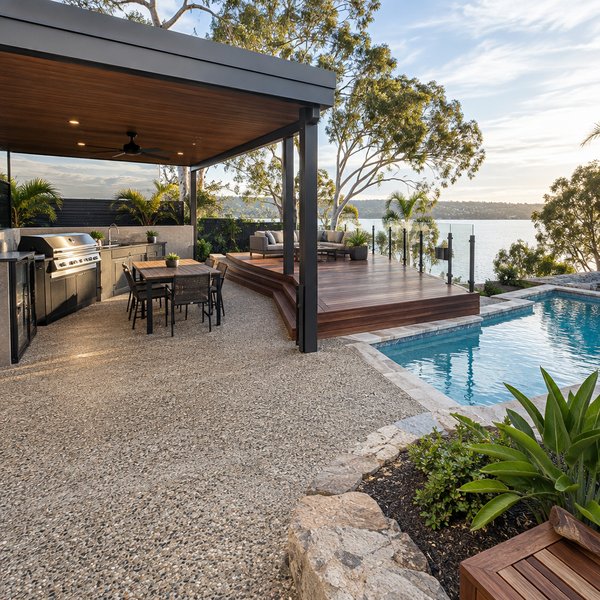 More Usable Living Space and Stronger Street Appeal - Landscape Construction in Lake Macquarie